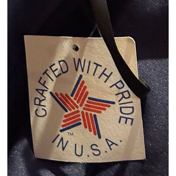 Betsy & Adam Womens Asymmetric Ruffled Cocktail and Party Dress in Night Blue NW - Picture 5 of 5